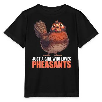 Faisans Faisan - T-shirt bio MINI CREATOR Stanley/Stella Enfant - noir - Devant - Mikhail (115cm)