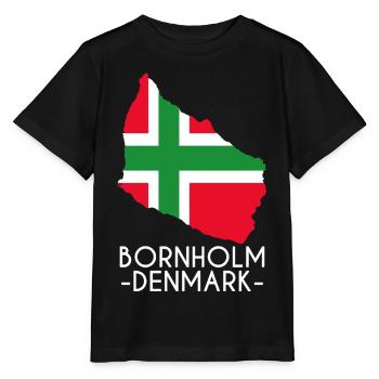 Bornholm Denmark - Stanley/Stella MINI CREATOR Kids’ T-Shirt - black - Front - Mikhail (115cm)