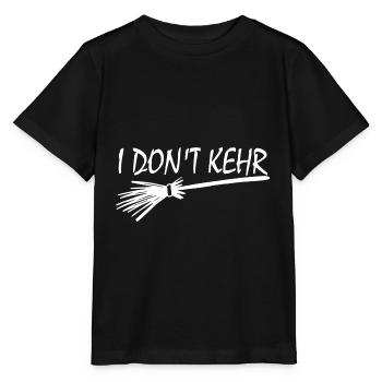 Je ne balaie pas drôle sorcière Bsen disant - T-shirt bio MINI CREATOR Stanley/Stella Enfant - noir - Devant - Mikhail (115cm)
