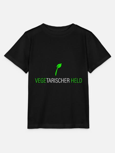 Vegetarischer Held - Stanley/Stella Kinder T-Shirt MINI CREATOR - Schwarz