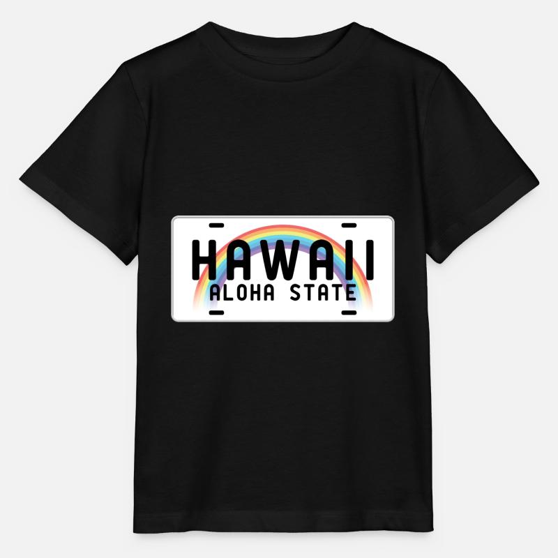 Hawaii Aloha State - T-shirt bio MINI CREATOR Stanley/Stella Enfant - noir