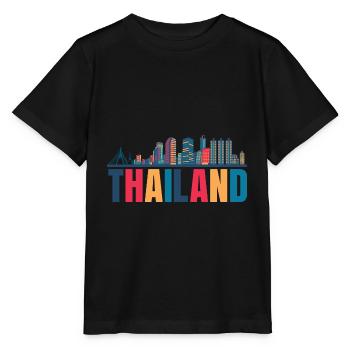 Thailand - Stanley/Stella Kinder T-Shirt MINI CREATOR  - Schwarz - Vorne - Mikhail (115cm)