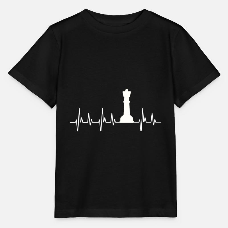 Schach Schachbrett Geschenk Chess Shirt - Stanley/Stella Kinder T-Shirt MINI CREATOR - Schwarz