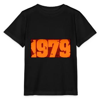 1979 - Stanley/Stella Kinder T-Shirt MINI CREATOR  - Schwarz - Vorne - Mikhail (115cm)