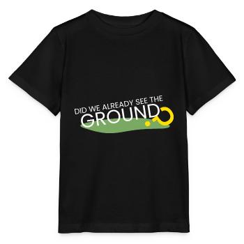 Haben wir schon den Boden gesehen? - Stanley/Stella Kinder T-Shirt MINI CREATOR  - Schwarz - Vorne - Mikhail (115cm)