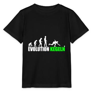 Evolution skittles - Stanley/Stella MINI CREATOR Kids’ T-Shirt - black - Front - Mikhail (115cm)