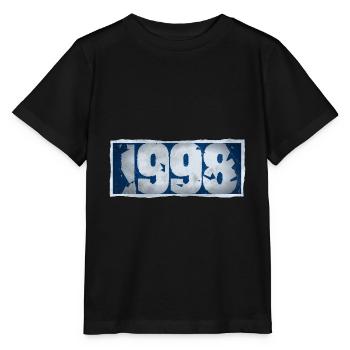 1998 - Stanley/Stella Kinder T-Shirt MINI CREATOR  - Schwarz - Vorne - Mikhail (115cm)