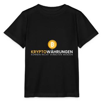 Kryptos = kein Verbot - Stanley/Stella Kinder T-Shirt MINI CREATOR  - Schwarz - Vorne - Mikhail (115cm)