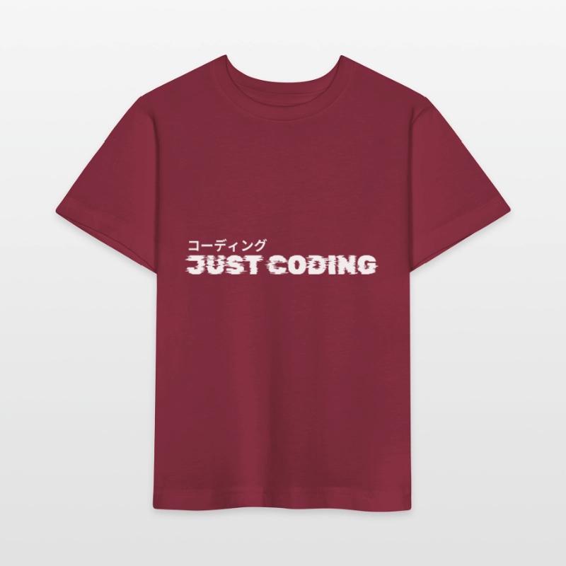 LUZILLION CODER COUTURE, JUSTE CODER T-shirt bio MINI CREATOR Stanley/Stella Enfant