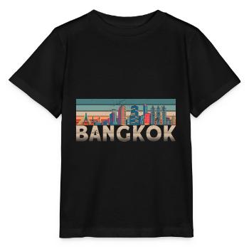 Thailand - Stanley/Stella Kinder T-Shirt MINI CREATOR  - Schwarz - Vorne - Mikhail (115cm)