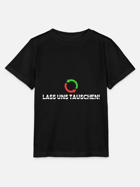 Lass uns tauschen! - Stanley/Stella Kinder T-Shirt MINI CREATOR  - Schwarz