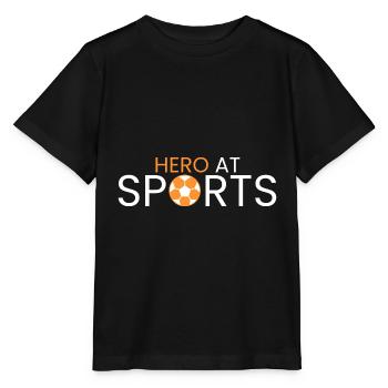 Held im Sport - Stanley/Stella Kinder T-Shirt MINI CREATOR  - Schwarz - Vorne - Mikhail (115cm)