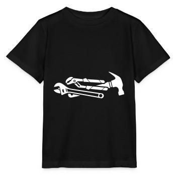 Handwerker - Stanley/Stella Kinder T-Shirt MINI CREATOR  - Schwarz - Vorne - Mikhail (115cm)