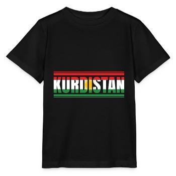 Kurdistan - Stanley/Stella Kinder T-Shirt MINI CREATOR  - Schwarz - Vorne - Mikhail (115cm)