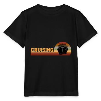 Kreuzfahrt - Stanley/Stella Kinder T-Shirt MINI CREATOR  - Schwarz - Vorne - Mikhail (115cm)