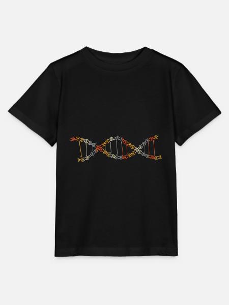 DNA Bicycle - Stanley/Stella Kinder T-Shirt MINI CREATOR - Schwarz