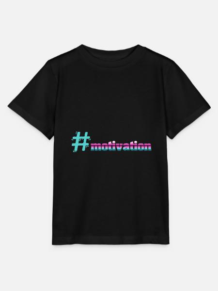 motivation - Stanley/Stella Kinder T-Shirt MINI CREATOR - Schwarz