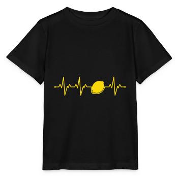 lemon - Stanley/Stella MINI CREATOR Kids’ T-Shirt - black - Front - Mikhail (115cm)