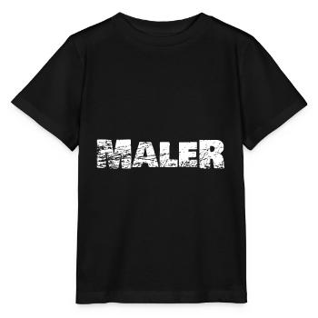 Maler - Stanley/Stella Kinder T-Shirt MINI CREATOR  - Schwarz - Vorne - Mikhail (115cm)