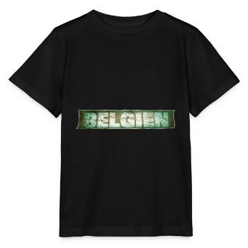 Belgique - T-shirt bio MINI CREATOR Stanley/Stella Enfant - noir - Devant - Mikhail (115cm)