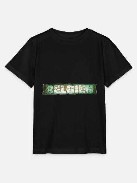 Belgien - Stanley/Stella Kinder T-Shirt MINI CREATOR  - Schwarz