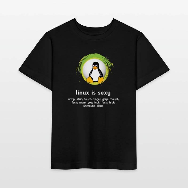Computer System Pinguin Nerd pc inside code admin Stanley/Stella Kinder T-Shirt MINI CREATOR 