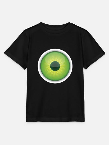 Auge - Stanley/Stella Kinder T-Shirt MINI CREATOR - Schwarz