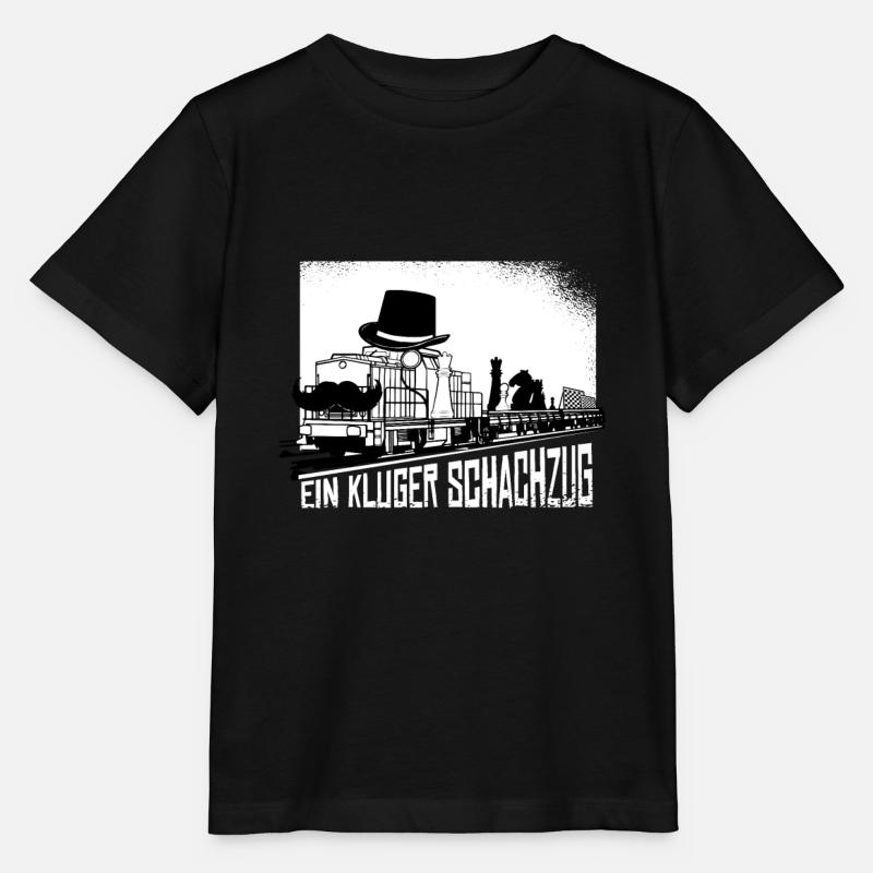 Schach - Cooler Spruch - Stanley/Stella Kinder T-Shirt MINI CREATOR - Schwarz
