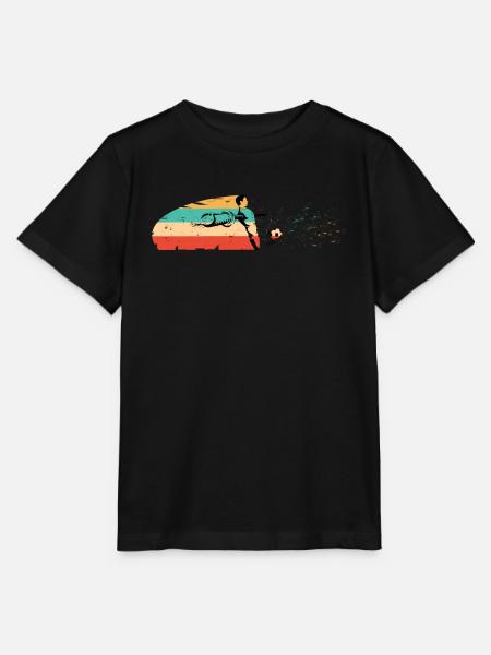 Tischkicker Fußball Tisch Kicker - Stanley/Stella Kinder T-Shirt MINI CREATOR  - Schwarz