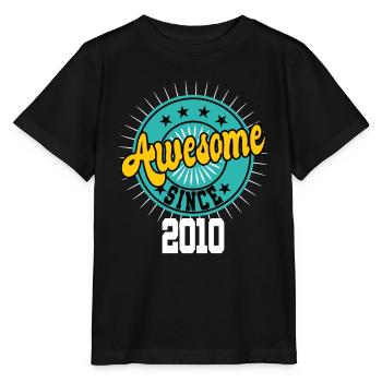 10. Geburtstag Junge Mädchen Geschenk - Stanley/Stella Kinder T-Shirt MINI CREATOR  - Schwarz - Vorne - Mikhail (115cm)