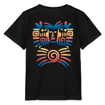 Maori tattoo - Stanley/Stella MINI CREATOR Kids’ T-Shirt - black - Front - Mikhail (115cm)