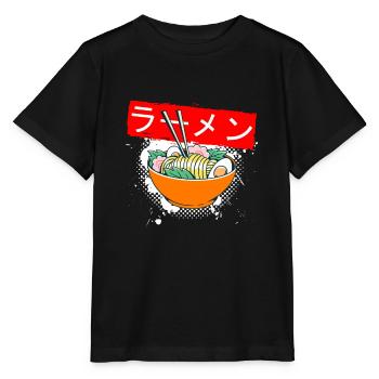 Anime Suppe Asiatische Suppe - Stanley/Stella Kinder T-Shirt MINI CREATOR  - Schwarz - Vorne - Mikhail (115cm)