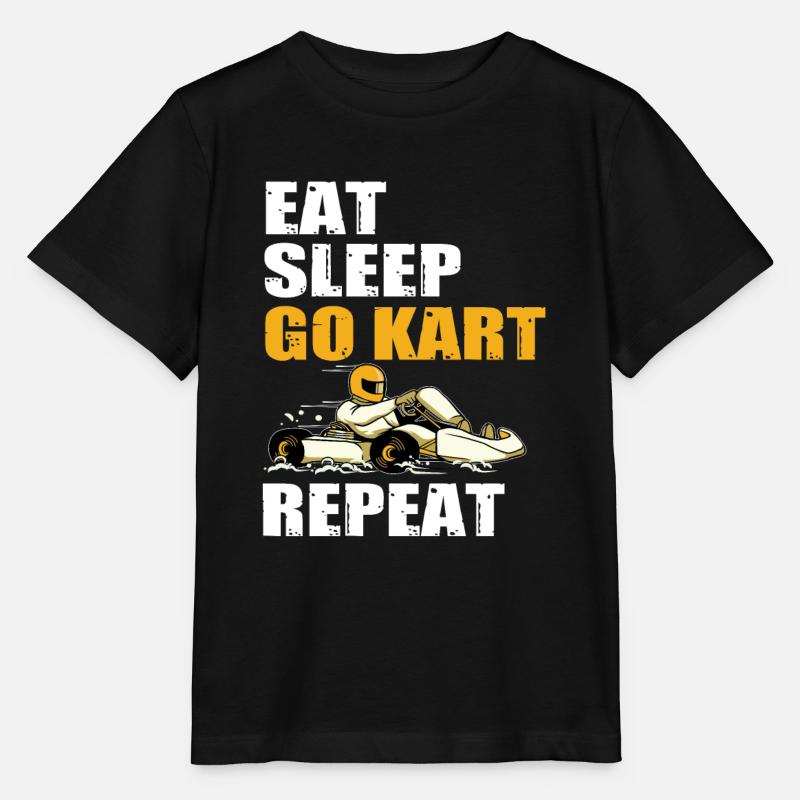 Go Kart - Stanley/Stella Kinder T-Shirt MINI CREATOR  - Schwarz