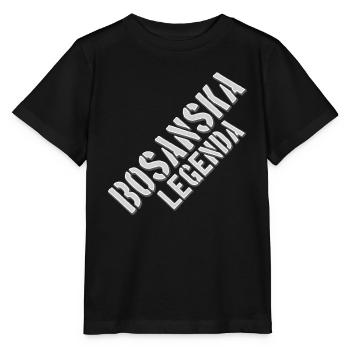 Bosna i Hercegovina Bosanska Legenda - Stanley/Stella Kinder T-Shirt MINI CREATOR  - Schwarz - Vorne - Mikhail (115cm)