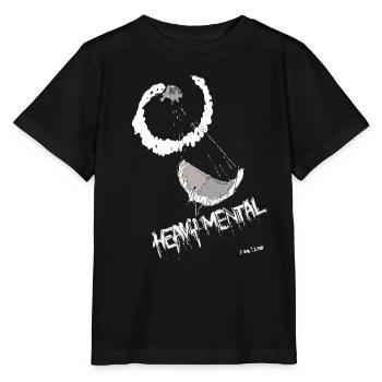 Paragliding paragliding metal heavy - Stanley/Stella MINI CREATOR Kids’ T-Shirt - black - Front - Mikhail (115cm)