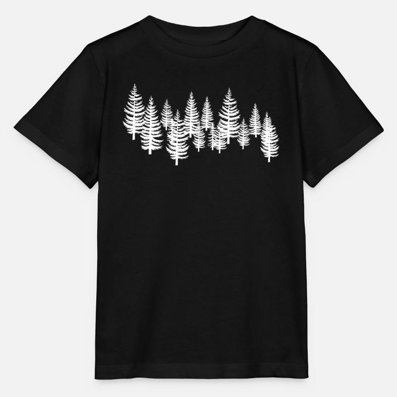 Arbre blanc -arbres - T-shirt bio MINI CREATOR Stanley/Stella Enfant - noir