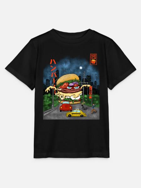 Burger - Stanley/Stella Kinder T-Shirt MINI CREATOR - Schwarz