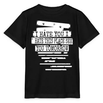 guacamole do you even gym funny sayings team - T-shirt bio MINI CREATOR Stanley/Stella Enfant - noir - Devant - Mikhail (115cm)
