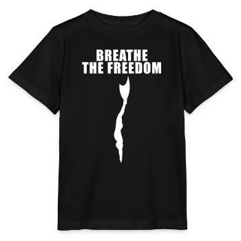 the freedom Freediving - For Freedivers - Stanley/Stella MINI CREATOR Kids’ T-Shirt - black - Front - Mikhail (115cm)