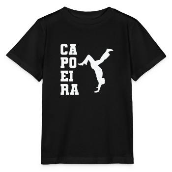 Capoeira Martial Dance Acrobatics Martial Arts - Stanley/Stella MINI CREATOR Kids’ T-Shirt - black - Front - Mikhail (115cm)