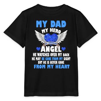 mein Vater mein Held - Stanley/Stella Kinder T-Shirt MINI CREATOR  - Schwarz - Vorne - Mikhail (115cm)