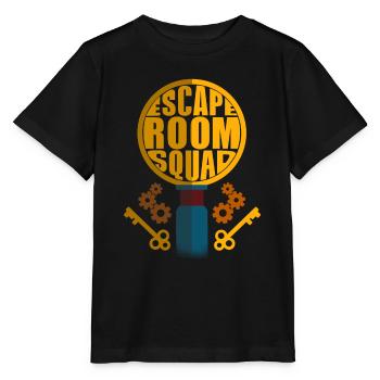 Clé de l’escouade de la salle d’évasion Correspondant à la salle d’évasion - T-shirt bio MINI CREATOR Stanley/Stella Enfant - noir - Devant - Mikhail (115cm)
