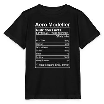 Aero Modeller nutrition facts - Stanley/Stella Kinder T-Shirt MINI CREATOR  - Schwarz - Vorne - Mikhail (115cm)