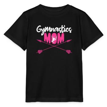 Gymnastique Maman Mignon Gymnaste Parent - T-shirt bio MINI CREATOR Stanley/Stella Enfant - noir - Devant - Mikhail (115cm)