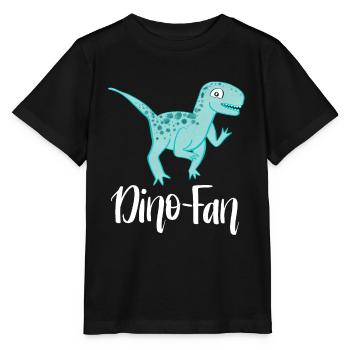 Dino Fan - Stanley/Stella MINI CREATOR Kids’ T-Shirt - black - Front - Mikhail (115cm)