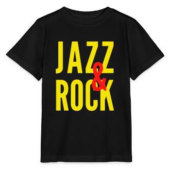 JAZZ et ROCK - T-shirt bio MINI CREATOR Stanley/Stella Enfant - noir - Devant - Mikhail (115cm)