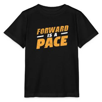Forward is a pace Slow Running Funny - Stanley/Stella MINI CREATOR Kids’ T-Shirt - black - Front - Mikhail (115cm)