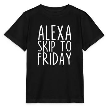 Alexa Skip To Friday - Stanley/Stella MINI CREATOR Kids’ T-Shirt - black - Front - Mikhail (115cm)