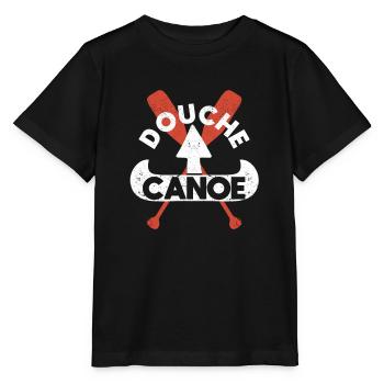 Self-deprecating arrow upwards Funny canoe - Stanley/Stella MINI CREATOR Kids’ T-Shirt - black - Front - Mikhail (115cm)