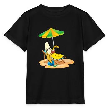 Sie ist hier die Top-Banane - Stanley/Stella Kinder T-Shirt MINI CREATOR  - Schwarz - Vorne - Mikhail (115cm)